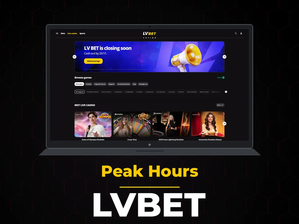 lvbet - Peak Hours