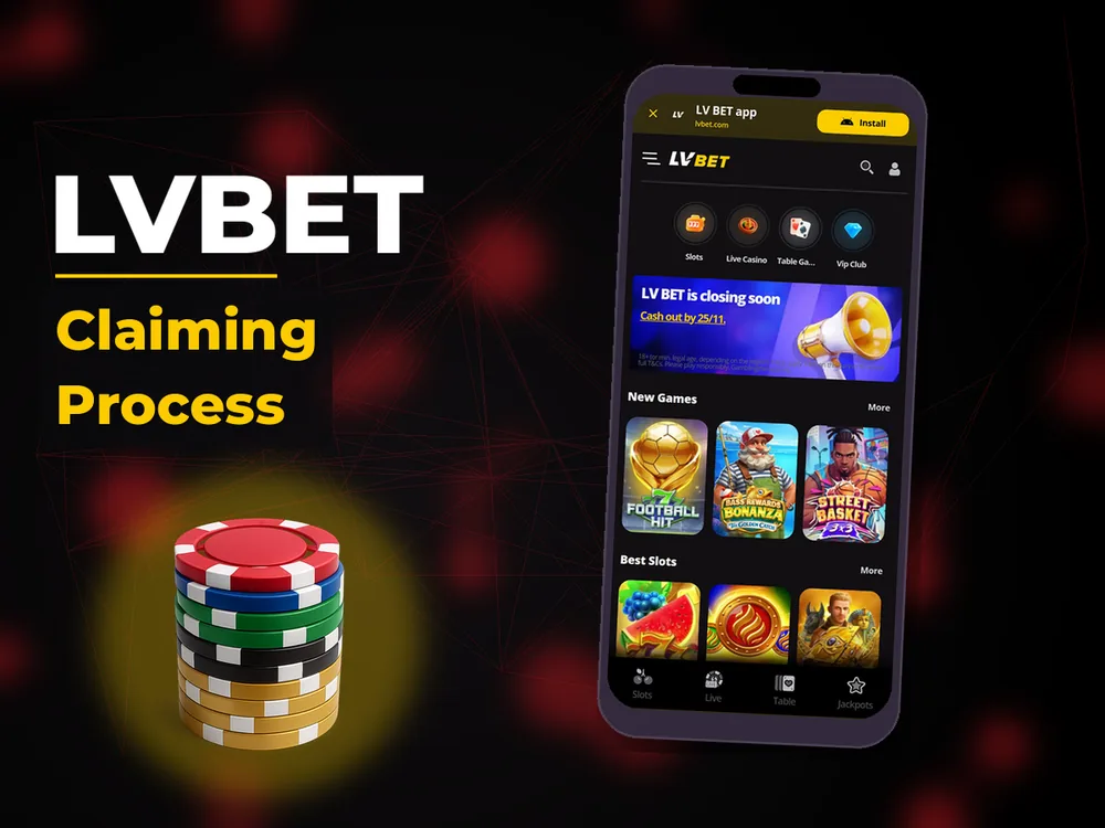 lvbet - Claiming Process